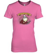 Load image into Gallery viewer, Disney Pixar Monsters Inc. Roz Always Watching Banner Women's Premium T-Shirt