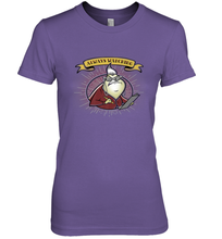 Load image into Gallery viewer, Disney Pixar Monsters Inc. Roz Always Watching Banner Women's Premium T-Shirt