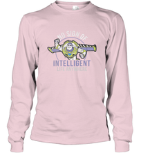 Load image into Gallery viewer, Disney Pixar Toy Story Buzz Lightyear Intelligent Life Long Sleeve T-Shirt