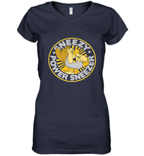 Load image into Gallery viewer, Disney Snow White Sneezy Power Sneezer Women's V-Neck T-Shirt