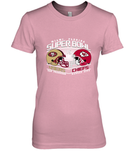 Load image into Gallery viewer, NFL Super bowl San Francisco 49ers vs. Kansas City Chiefs Women's Premium T-Shirt