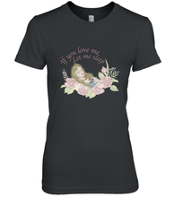 Load image into Gallery viewer, Disney Sleeping Beauty Let Me Sleep Roses Women's Premium T-Shirt