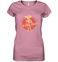 Load image into Gallery viewer, Disney Pixar Toy Story 4 Jessie Too Cute Women's V-Neck T-Shirt