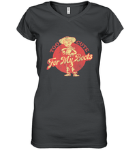 Load image into Gallery viewer, Disney Pixar Toy Story 4 Jessie Too Cute Women's V-Neck T-Shirt