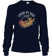 Load image into Gallery viewer, Disney Lion King Simba Living My Best Life Long Sleeve T-Shirt