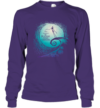 Load image into Gallery viewer, Disney Nightmare Before Christmas Jack Movie Logo Long Sleeve T-Shirt