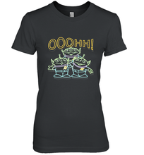 Load image into Gallery viewer, Disney Pixar Toy Story Neon Aliens Ooohh Women's Premium T-Shirt