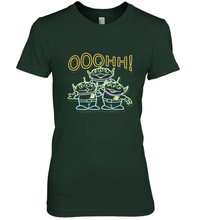 Load image into Gallery viewer, Disney Pixar Toy Story Neon Aliens Ooohh Women's Premium T-Shirt
