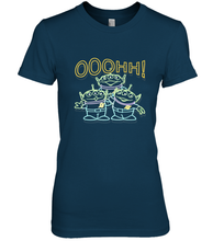Load image into Gallery viewer, Disney Pixar Toy Story Neon Aliens Ooohh Women's Premium T-Shirt