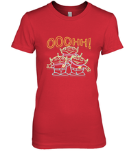 Load image into Gallery viewer, Disney Pixar Toy Story Neon Aliens Ooohh Women's Premium T-Shirt