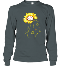 Load image into Gallery viewer, Baseball Proud Sunflower Long Sleeve T-Shirt