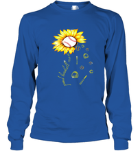 Load image into Gallery viewer, Baseball Proud Sunflower Long Sleeve T-Shirt
