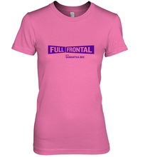 Load image into Gallery viewer, Full Frontal with Samantha Bee Purple Logo Women's Premium T-Shirt