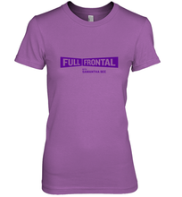 Load image into Gallery viewer, Full Frontal with Samantha Bee Purple Logo Women's Premium T-Shirt