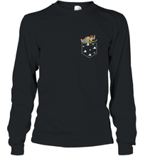 Load image into Gallery viewer, Disney Pixar Toy Story Woody Buzz Cloud Pocket Long Sleeve T-Shirt