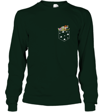 Load image into Gallery viewer, Disney Pixar Toy Story Woody Buzz Cloud Pocket Long Sleeve T-Shirt