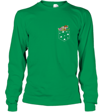 Load image into Gallery viewer, Disney Pixar Toy Story Woody Buzz Cloud Pocket Long Sleeve T-Shirt