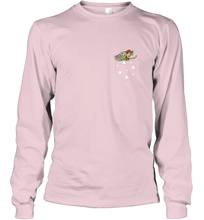 Load image into Gallery viewer, Disney Pixar Toy Story Woody Buzz Cloud Pocket Long Sleeve T-Shirt