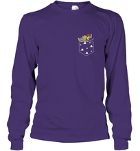 Load image into Gallery viewer, Disney Pixar Toy Story Woody Buzz Cloud Pocket Long Sleeve T-Shirt