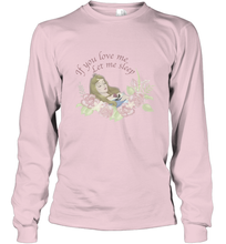Load image into Gallery viewer, Disney Sleeping Beauty Let Me Sleep Roses Long Sleeve T-Shirt