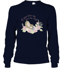 Load image into Gallery viewer, Disney Sleeping Beauty Let Me Sleep Roses Long Sleeve T-Shirt