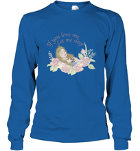 Load image into Gallery viewer, Disney Sleeping Beauty Let Me Sleep Roses Long Sleeve T-Shirt