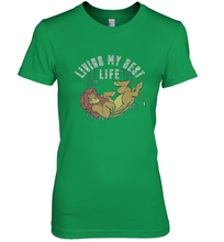 Load image into Gallery viewer, Disney Lion King Simba Living My Best Life Women's Premium T-Shirt