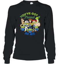 Load image into Gallery viewer, Disney Pixar Toy Story Cartoon Group Shot Long Sleeve T-Shirt