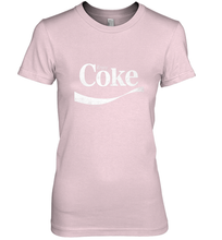 Load image into Gallery viewer, Coca Cola Vintage Enjoy Coke White Logo Women's Premium T-Shirt