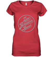 Load image into Gallery viewer, Zac Brown Band Original ZBB Logo Women's V-Neck T-Shirt