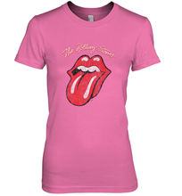 Load image into Gallery viewer, Mens The Rolling Stones Script Tongue Logo Women's Premium T-Shirt