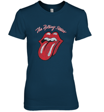 Load image into Gallery viewer, Mens The Rolling Stones Script Tongue Logo Women's Premium T-Shirt