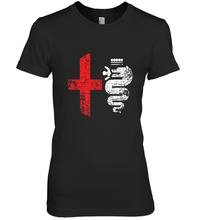 Load image into Gallery viewer, Alfa Car Drivers Stylish Grunge Logo Women's Premium T-Shirt