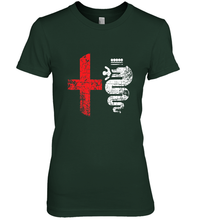 Load image into Gallery viewer, Alfa Car Drivers Stylish Grunge Logo Women's Premium T-Shirt