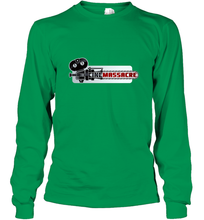 Load image into Gallery viewer, Cinemassacre Modern Chainsaw Logo Long Sleeve T-Shirt