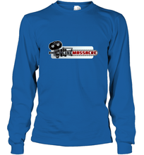 Load image into Gallery viewer, Cinemassacre Modern Chainsaw Logo Long Sleeve T-Shirt