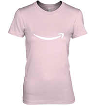 Load image into Gallery viewer, Smile Shirt White Logo Women's Premium T-Shirt