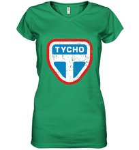 Load image into Gallery viewer, The Expanse Tycho Station Logo Women's V-Neck T-Shirt