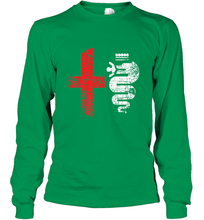 Load image into Gallery viewer, Alfa Car Drivers Stylish Grunge Logo Long Sleeve T-Shirt