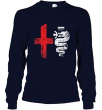 Load image into Gallery viewer, Alfa Car Drivers Stylish Grunge Logo Long Sleeve T-Shirt