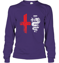 Load image into Gallery viewer, Alfa Car Drivers Stylish Grunge Logo Long Sleeve T-Shirt