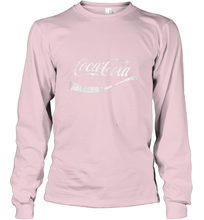 Load image into Gallery viewer, Coca Cola Vintage White Enjoy Logo Long Sleeve T-Shirt