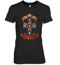 Load image into Gallery viewer, Guns N' Roses Classic Cross Logo Women's Premium T-Shirt