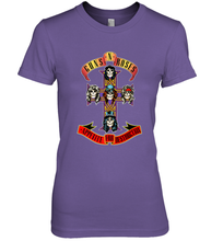 Load image into Gallery viewer, Guns N' Roses Classic Cross Logo Women's Premium T-Shirt