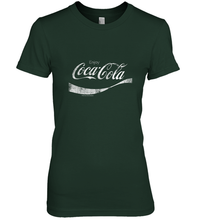 Load image into Gallery viewer, Coca Cola Vintage White Enjoy Logo Women's Premium T-Shirt