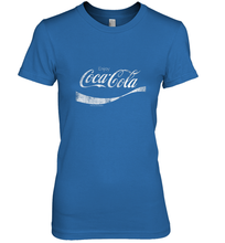Load image into Gallery viewer, Coca Cola Vintage White Enjoy Logo Women's Premium T-Shirt