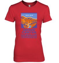 Load image into Gallery viewer, Grand Canyon National Park Centennial Logo Women's Premium T-Shirt