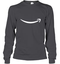 Load image into Gallery viewer, Smile Shirt White Logo Long Sleeve T-Shirt