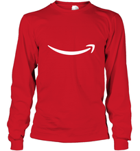 Load image into Gallery viewer, Smile Shirt White Logo Long Sleeve T-Shirt