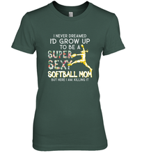 Load image into Gallery viewer, A Super Sexy Softball Mom Women's Premium T-Shirt